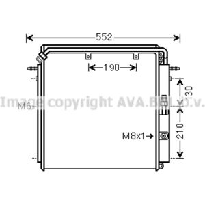 HIGHWAY AUTOMOTIVE DZ5023 - Condensador de ar condicionado HIGHWAY AUTOMOTIVE DZ5023 - Condensador de ar condicionado