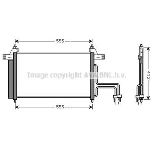 Condenseur en aluminium PRASCO FT5253D avec déshydrateur - Condenseur - Publicité Condenseur en aluminium PRASCO FT5253D avec déshydrateur - Condenseur - Publicité