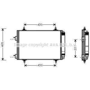 PRASCO PEA5209D Aluminium Condenser met Droger - HVAC Deel PRASCO PEA5209D Aluminium Condenser met Droger - HVAC Deel