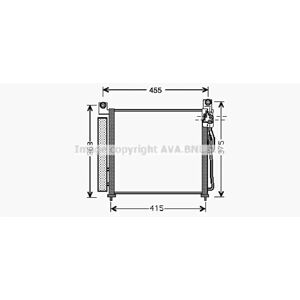 Condensador de aluminio PRASCO KA5065D con secador - Condensador Condensador de aluminio PRASCO KA5065D con secador - Condensador