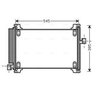 AVA COOLING FT5327D Aluminium Airco Condensor - 410mm x 16mm x 665mm AVA COOLING FT5327D Aluminium Airco Condensor - 410mm x 16mm x 665mm