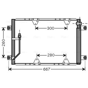 AVA COOLING SZ5107D Condensor - Airconditioning AVA COOLING SZ5107D Condensor - Airconditioning