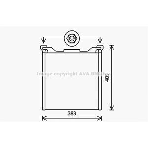 Highway Automotive Olie radiator - MN3092 Highway Automotive Olie radiator - MN3092