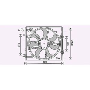 AVA COOLING DN7535 Ilmavuotoventtiili - Jäähdytysventtiili Nissanille AVA COOLING DN7535 Ilmavuotoventtiili - Jäähdytysventtiili Nissanille