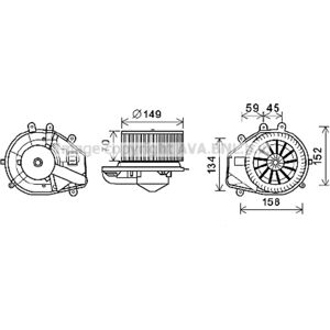 Motor eléctrico - VN8352 Motor eléctrico - VN8352