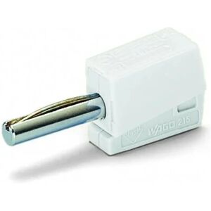 Wago 215-611 - Conector banana - 4mm, Níquel, 20A - Electrónica Wago 215-611 - Conector banana - 4mm, Níquel, 20A - Electrónica