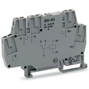 Wago 859-354 Klemmenblock - 5P Grau Wago 859-354 Klemmenblock - 5P Grau