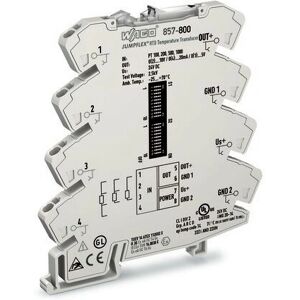 WAGO 857-800 Hellgrauer Temperaturtransducer - Temperaturtransducer WAGO 857-800 Hellgrauer Temperaturtransducer - Temperaturtransducer