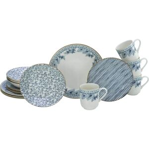 CreaTable Euböa 16-Piece Blue Dinnerware Set - Dinnerware Set CreaTable Euböa 16-Piece Blue Dinnerware Set - Dinnerware Set