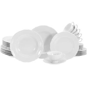 Set di stoviglie CreaTable Maria Theresia 30 pz. bianco Set di stoviglie CreaTable Maria Theresia 30 pz. bianco