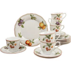 CREATABLE Flora Orchard - 18 pcs Porcelain Coffee Set CREATABLE Flora Orchard - 18 pcs Porcelain Coffee Set