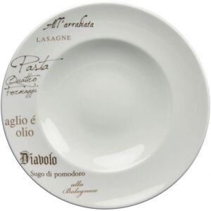 Assiette de Pâtes Gustoso de CreaTable - Design Italien, 27cm - Publicité Assiette de Pâtes Gustoso de CreaTable - Design Italien, 27cm - Publicité
