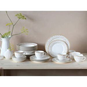 Creatable Emilia Beige 30-Piece Dinnerware Set - Dinnerware Set Creatable Emilia Beige 30-Piece Dinnerware Set - Dinnerware Set