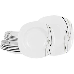 CreaTable, Ensemble de vaisselle, Amelie (12 pièces) - Dinnerware Set - Publicité CreaTable, Ensemble de vaisselle, Amelie (12 pièces) - Dinnerware Set - Publicité