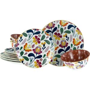 German Folklore Dishware Set - 12 Pieces German Folklore Dishware Set - 12 Pieces