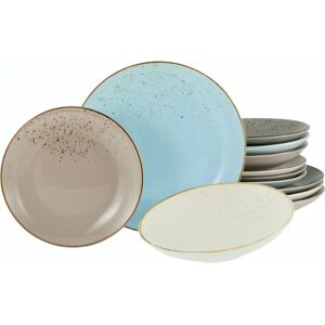 CreaTable NATURE COLLECTION Scandic Dinnerware Set - 12 pcs for 4 CreaTable NATURE COLLECTION Scandic Dinnerware Set - 12 pcs for 4