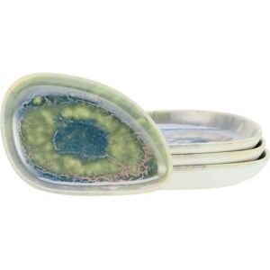 Yuki Serie Creatable - Groene/Blauwe Serveerbak - 14,7cm Yuki Serie Creatable - Groene/Blauwe Serveerbak - 14,7cm