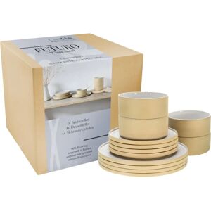 Creatable Futuro Beige 12-tlg. Geschirrset - Dinnerware Set Creatable Futuro Beige 12-tlg. Geschirrset - Dinnerware Set