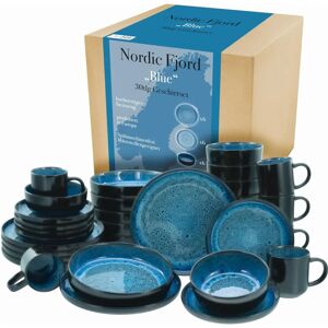 Creatable Nordic Fjord Blue 30 pcs Dinnerware Set - Dinnerware Set Creatable Nordic Fjord Blue 30 pcs Dinnerware Set - Dinnerware Set