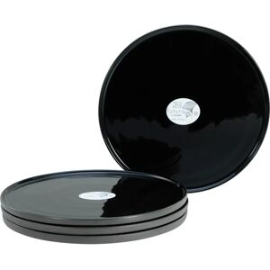 CREATABLE Futuro - 26cm Schwarze Essteller für 4 Personen CREATABLE Futuro - 26cm Schwarze Essteller für 4 Personen