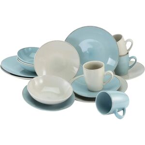 Creatable OSLO Juego de Platos Beige de 16 Piezas - Estilo Escandinavo Vintage Creatable OSLO Juego de Platos Beige de 16 Piezas - Estilo Escandinavo Vintage