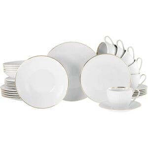 CREATABLE Valencia Gold, 30-piece Dinner Set - Kombi-Service CREATABLE Valencia Gold, 30-piece Dinner Set - Kombi-Service