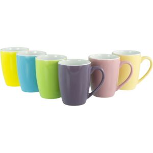 CreaTable Tazza Universale - 6 pezzi, Multicolore CreaTable Tazza Universale - 6 pezzi, Multicolore