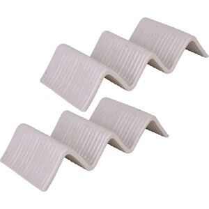 CREATABLE Taco Stand Blanco Loza Streat Food Plato de servir CREATABLE Taco Stand Blanco Loza Streat Food Plato de servir