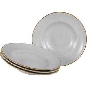CreaTable Vintage Nature - 27cm Porcelain Pastatellers Set of 4 CreaTable Vintage Nature - 27cm Porcelain Pastatellers Set of 4