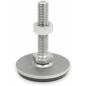 GANTER Norm Nivelvoetje - M10, 50mm, Zwart, Roestvrij staal GANTER Norm Nivelvoetje - M10, 50mm, Zwart, Roestvrij staal