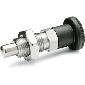Ganter Norm - Stainless Steel Locking Bolt with Plastic Knob - Bolt Type Ganter Norm - Stainless Steel Locking Bolt with Plastic Knob - Bolt Type