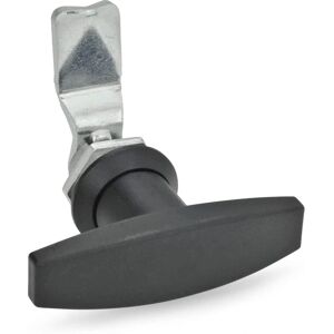 Ganter Norm 115-St-20 Lock - Locking with Handle, Chrome Ring - Verriegelungen Ganter Norm 115-St-20 Lock - Locking with Handle, Chrome Ring - Verriegelungen