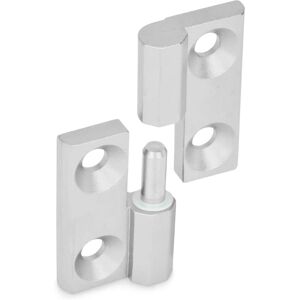 Ganter Norm 337-Ni-50-50-A-2-Gs RVS-scharnieren - Verwijderbaar Ganter Norm 337-Ni-50-50-A-2-Gs RVS-scharnieren - Verwijderbaar