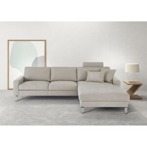 Candy Lecce - Modernes Grau-Sofa mit Longchair Candy Lecce - Modernes Grau-Sofa mit Longchair