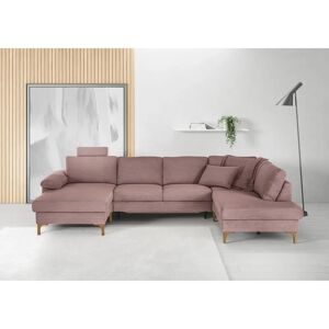 Candy Lecce U-Form Couch - rosa - Modern Polstermöbel Candy Lecce U-Form Couch - rosa - Modern Polstermöbel