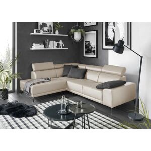 Candy Greve Ledersofa L-Form - Sofa Candy Greve Ledersofa L-Form - Sofa