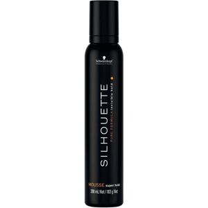 Schwarzkopf Silhouette Mousse - Extra Strong Hold, Volumising, 200ml Schwarzkopf Silhouette Mousse - Extra Strong Hold, Volumising, 200ml