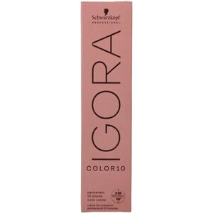 Schwarzkopf Igora Color10 - Tinte para cabello permanente para rubio dorado claro - 10 minutos Schwarzkopf Igora Color10 - Tinte para cabello permanente para rubio dorado claro - 10 minutos