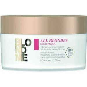 Schwarzkopf Blondme All Blondes Rich Mask - 200 ml Schwarzkopf Blondme All Blondes Rich Mask - 200 ml