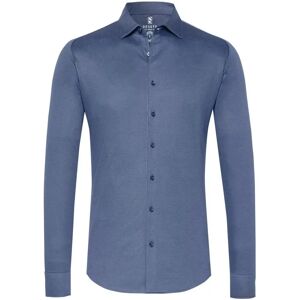 Desoto Kent Melange Blau Bügelfreies Hemd - Hemd Desoto Kent Melange Blau Bügelfreies Hemd - Hemd