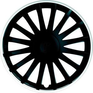 FREI 14-inch Wheel Cover Set - Steel Rim - Black/Silver FREI 14-inch Wheel Cover Set - Steel Rim - Black/Silver