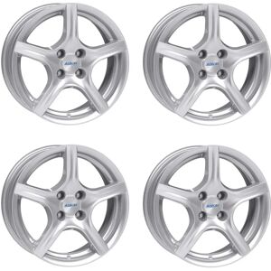 Alutec Silver 5.5x14 ET 35 Alloy Wheel - Winter Tire Alutec Silver 5.5x14 ET 35 Alloy Wheel - Winter Tire