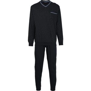 Götzburg Herrenpyjama Blau - Schlafanzug mit Brusttasche Götzburg Herrenpyjama Blau - Schlafanzug mit Brusttasche