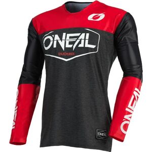 O'Neal Mayhem Hexx Motocross Jersey - Black Red O'Neal Mayhem Hexx Motocross Jersey - Black Red
