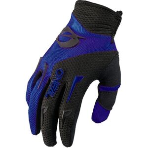 Luva de Motocross Infantil Oneal Element - Preto Azul - XL Luva de Motocross Infantil Oneal Element - Preto Azul - XL