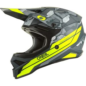O'Neal Grijs Geel Camo V.22 Motocross Helm - S O'Neal Grijs Geel Camo V.22 Motocross Helm - S