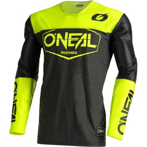 O'Neal Mayhem HEXX V.22 Motocross Jersey - Black Yellow - Motocross Jersey O'Neal Mayhem HEXX V.22 Motocross Jersey - Black Yellow - Motocross Jersey