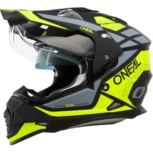 O'Neal Sierra R Neon Gelb Schwarz Grau Motorradhelm O'Neal Sierra R Neon Gelb Schwarz Grau Motorradhelm