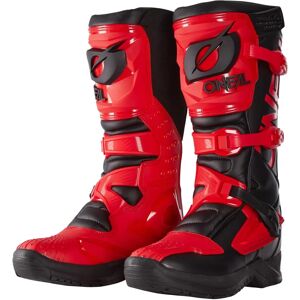 O’Neal RSX MX25 Nero/Rosso - Stivali da Motocross O’Neal RSX MX25 Nero/Rosso - Stivali da Motocross