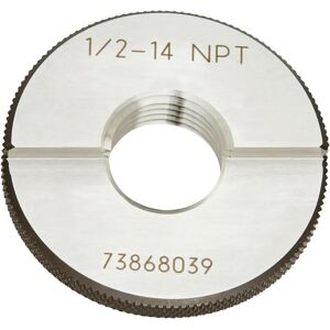 JBO LR NPT 1/8 Calibre de filetage - Pour filetages coniques - Publicité JBO LR NPT 1/8 Calibre de filetage - Pour filetages coniques - Publicité